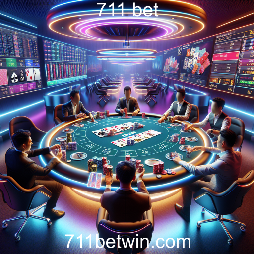 Poker Online: A Emoção do Jogo na 711 Bet